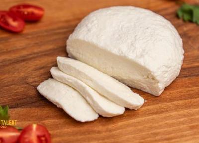 طرز تهیه پنیر موزارلا خانگی سالم و خوشمزه