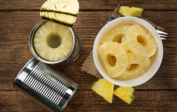 طرز تهیه کمپوت آناناس خانگی خوشمزه و مقوی