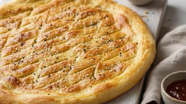 طرز تهیه نان قاق یا کاک مشهدی با فر و روی گاز؛ دستور پخت محلی
